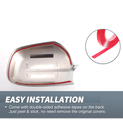 Chrome Plated Rearview Mirror Cover for Honda CR-V (2002-2006)