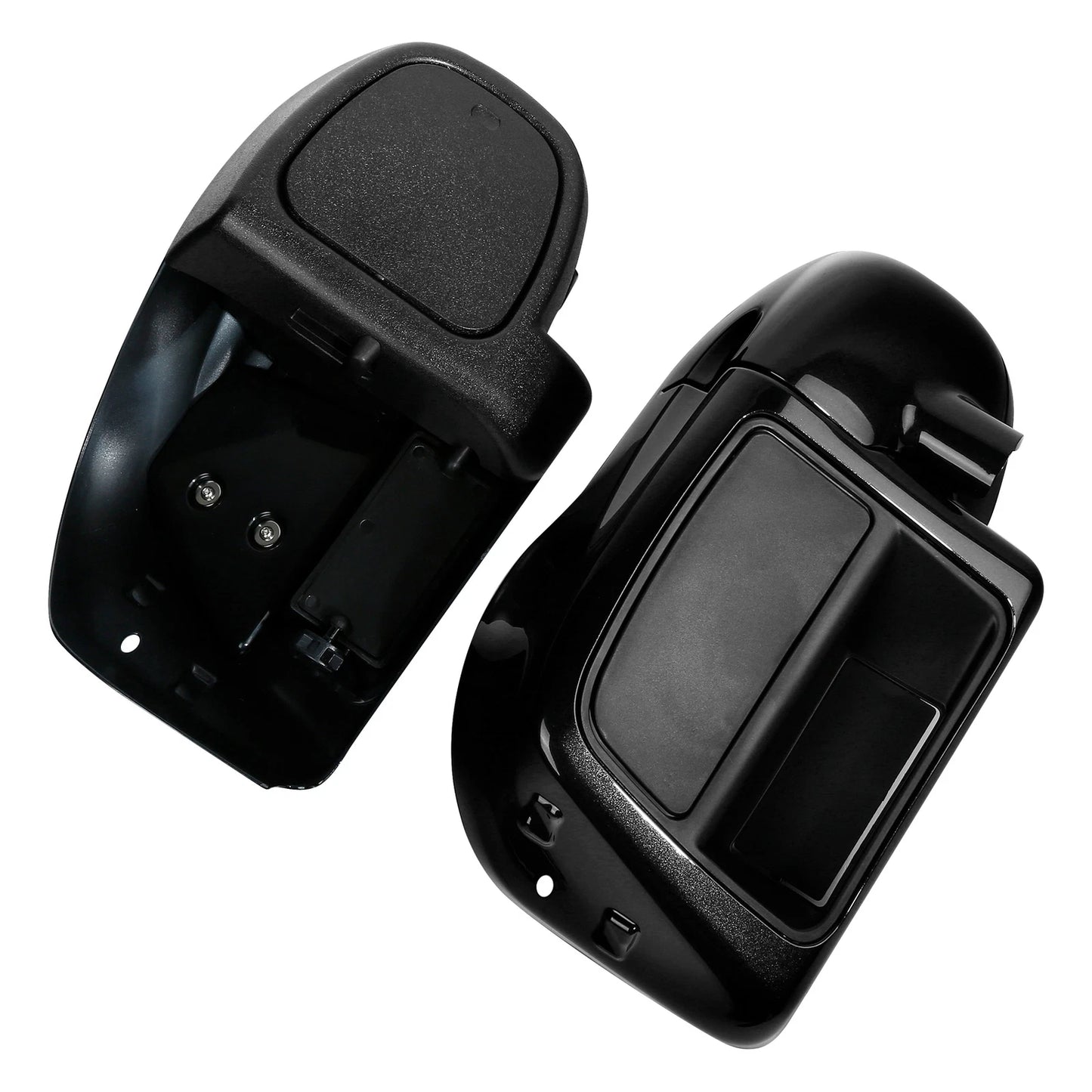 Vented Leg Fairings for Harley Street Glide 2014-2024 Black Tempest