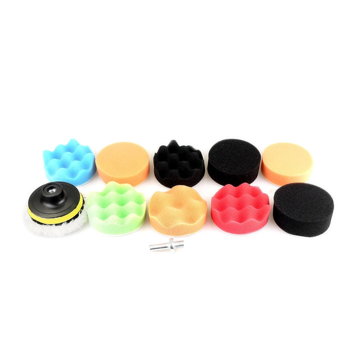 3 Inch Sponge Buffing Polishing Pad Kit for Car (12 pcs)