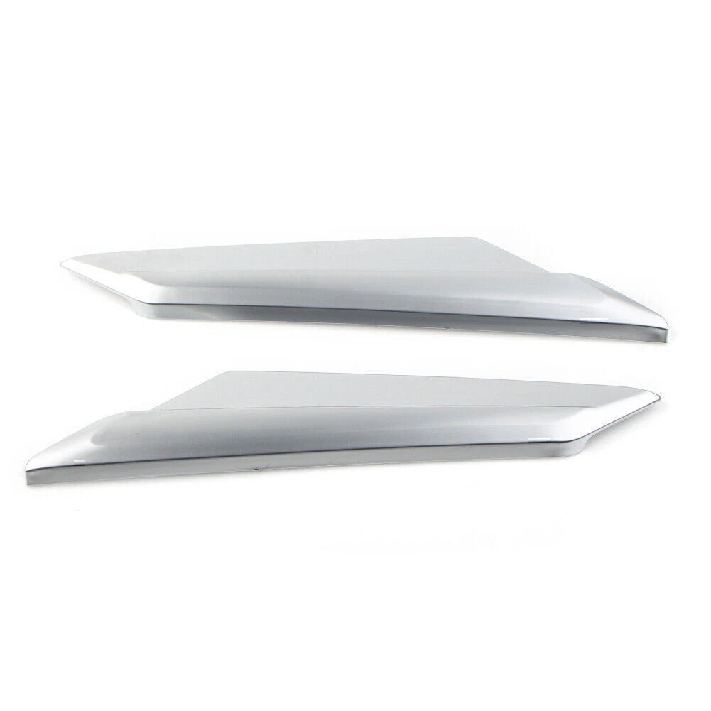 Matte Chrome Rear Mirror Trim Cover for Honda Goldwing GL1800 GL1833 (2018-2020)