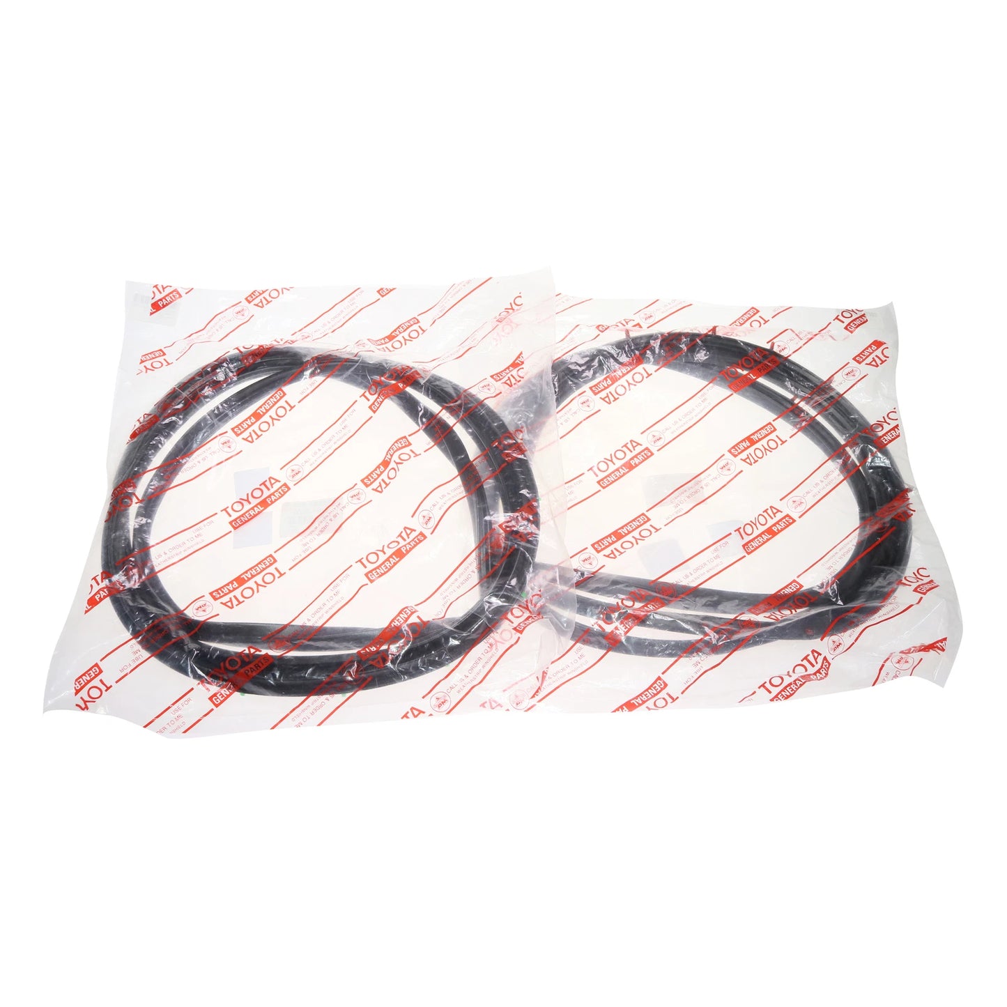 Front Door Weatherstrip Seal x2 for Toyota Crown S60 MS60 MS64 MS65 1967-1971