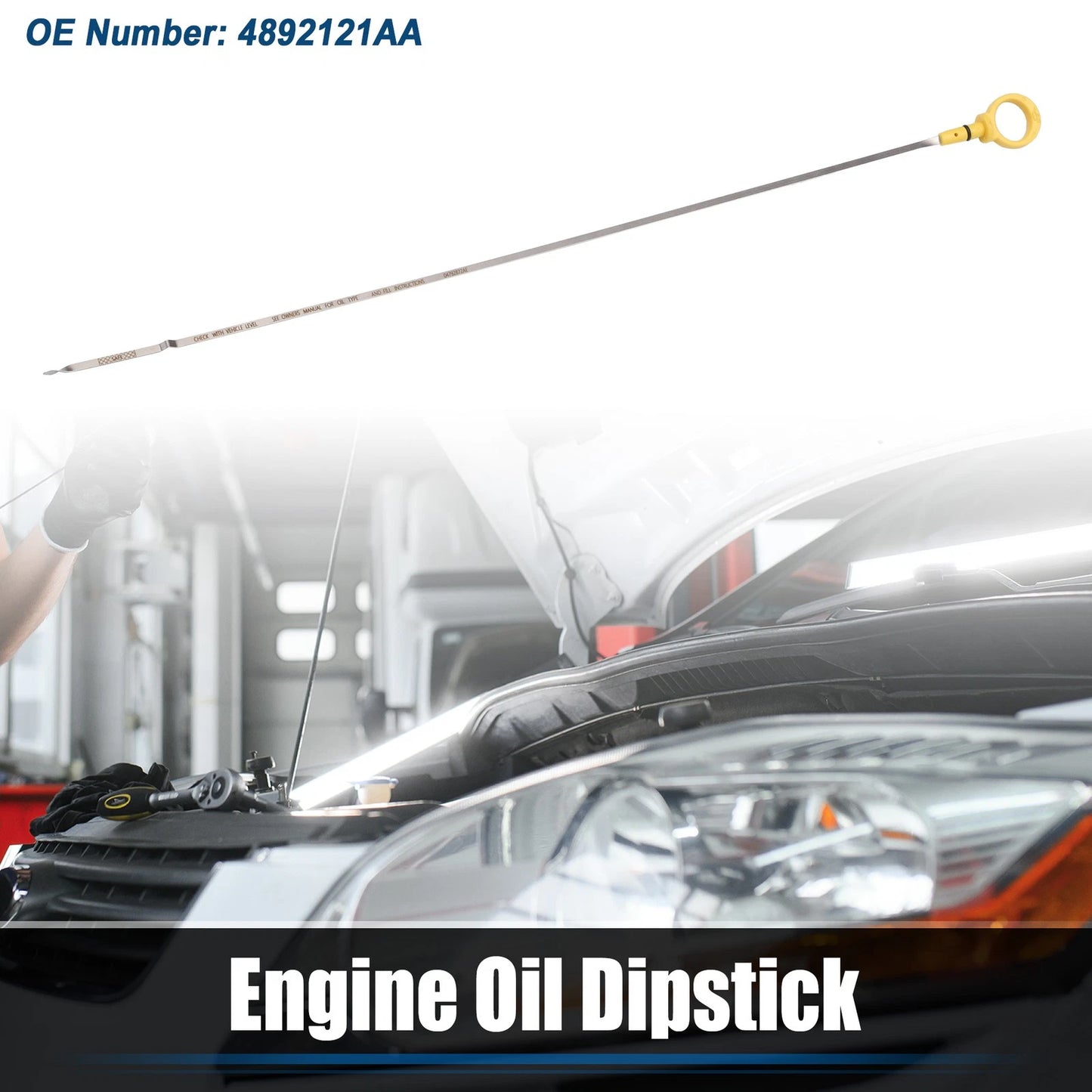 1 x Engine Oil Level Indicator Dipstick for Chrysler Sebring (2007-2010)