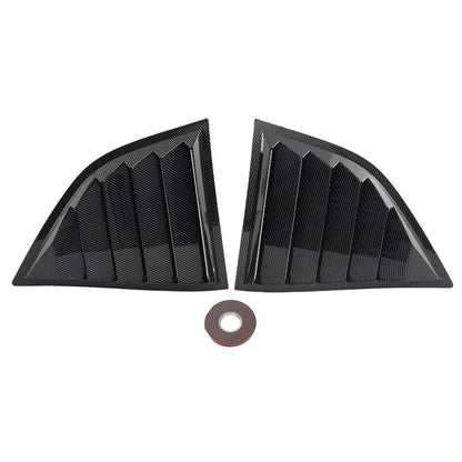 Carbon Look Rear Window Louver Cover for Dodge Challenger (2008-2023)