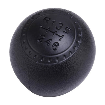 Black 6 Speed Manual Gear Shift Knob for Fiat Punto (1999-2012)