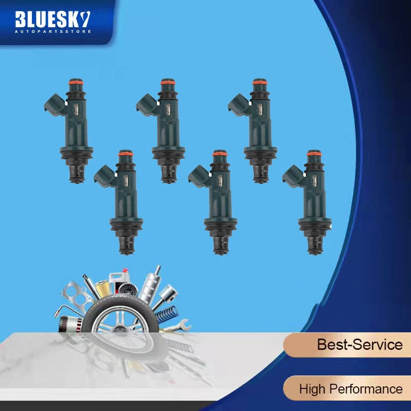 6X Fuel Injectors for Toyota Highlander (01-03), RX300 (99-03) (2001-2003)