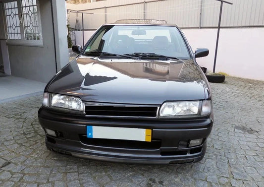 2 Piece Euro Front Bumper Splitter for Nissan Primera P10 (1990-1996)