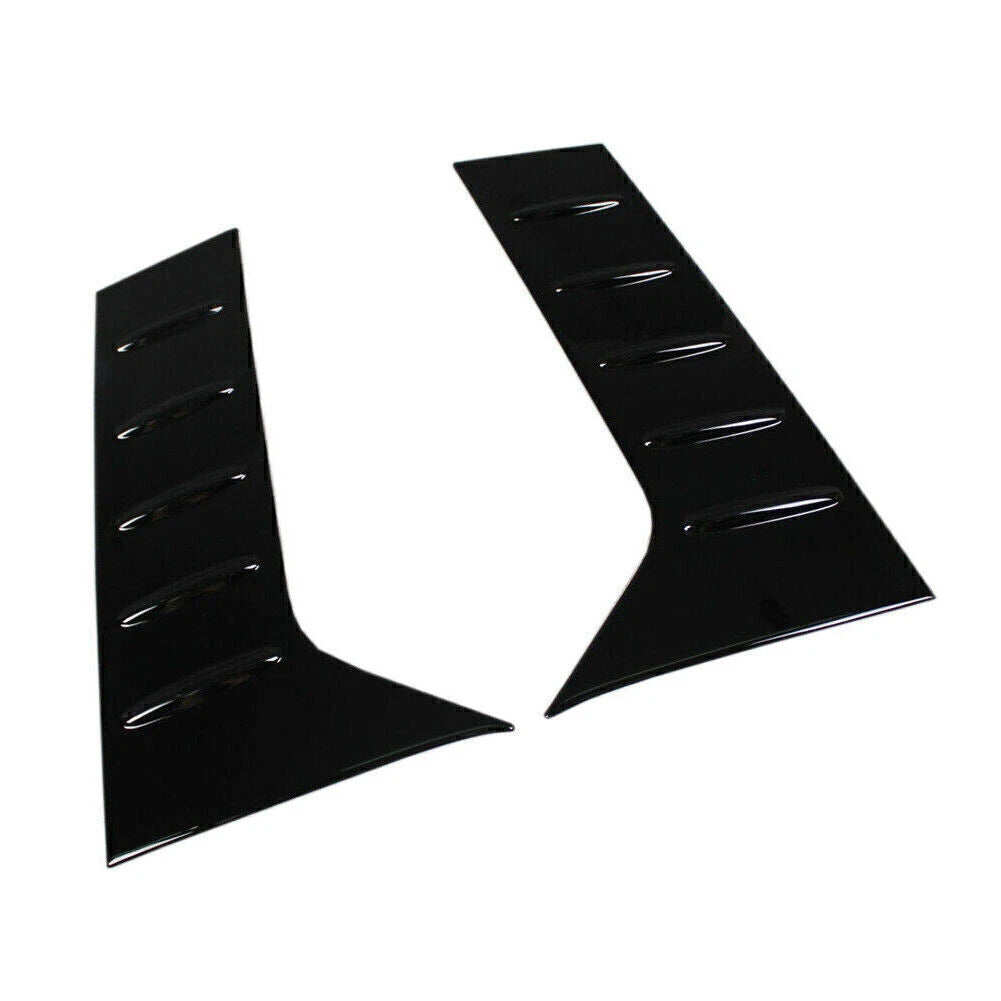 C-Pillar Molding Covers for Toyota Alphard (2016-2019) Grossy Black