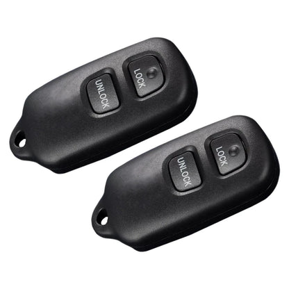 2 x Keyless Entry Remote Control Car Key Fob for Toyota 4Runner, Sequoia, RAV4