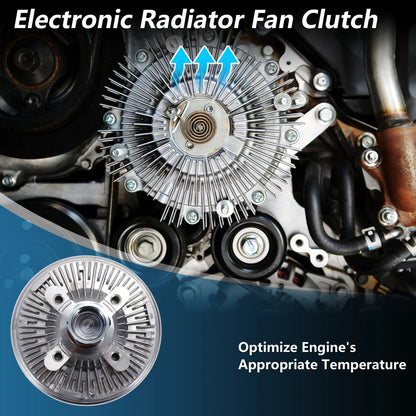 Engine Cooling Fan Clutch V8 6.0L for Chevrolet Silverado 1500 (2011 - 2013)