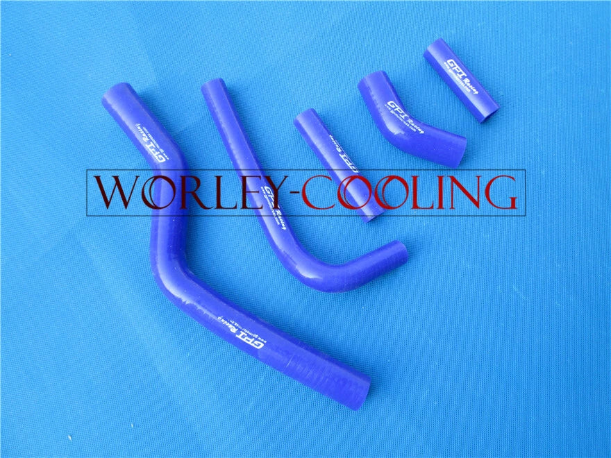 Silicone Radiator Hose for Kawasaki KXF250 KX250F (2005) - Blue