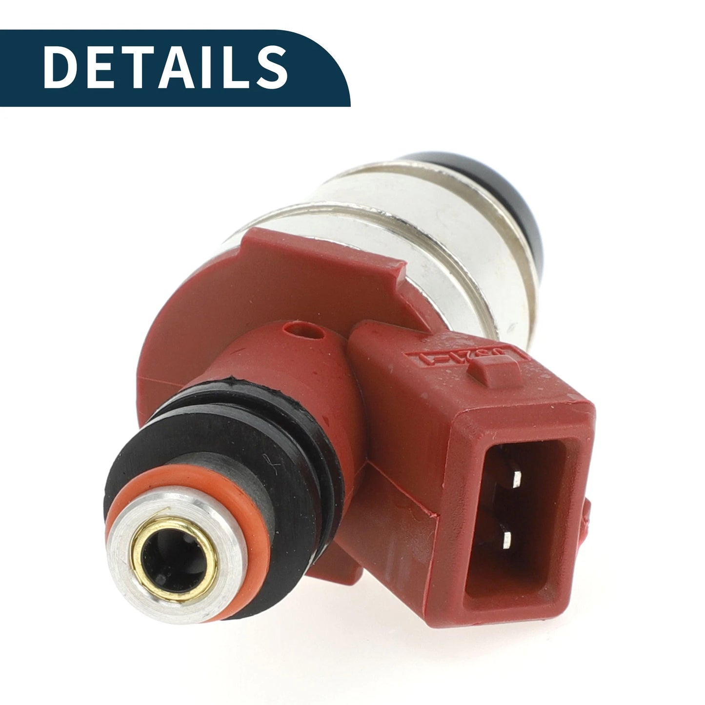Fuel Injector for Nissan D21 Base 2.4 (1990-1994) 1 Pc Wine Red