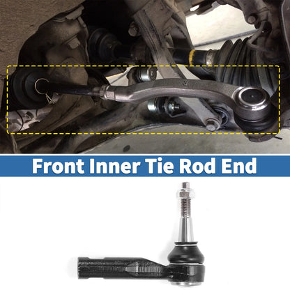 2 x Front Outer Tie Rod End Links for Buick LaCrosse Regal (2010–2016)