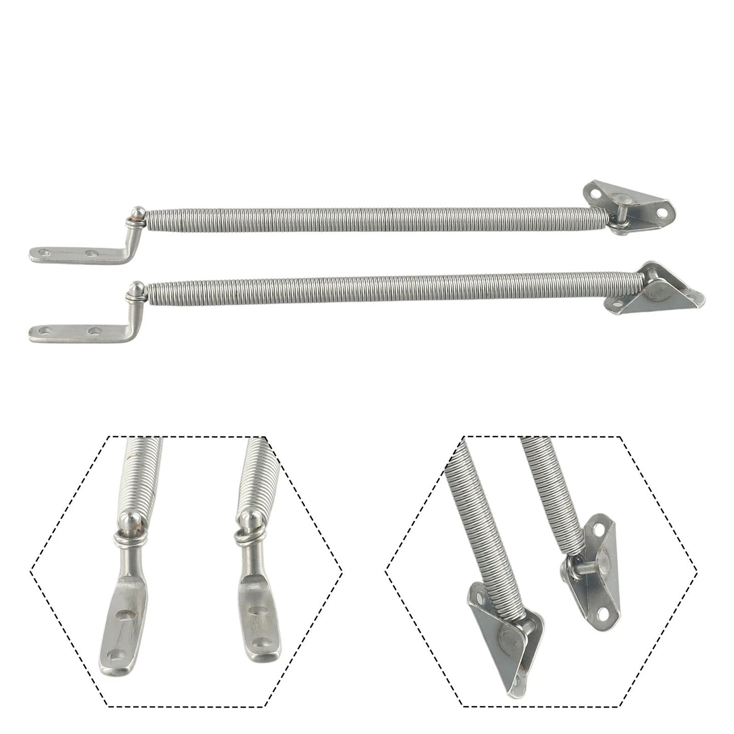 Support Spring Adjuster 210mm Stainless Steel Yacht Hatch Door