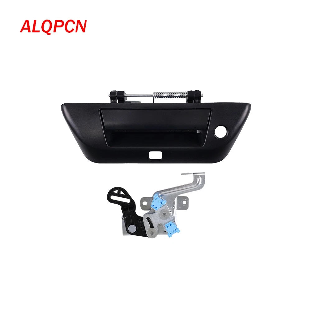 Tailgate Handle for Nissan Titan Black with Camera Hole (2016-2017)
