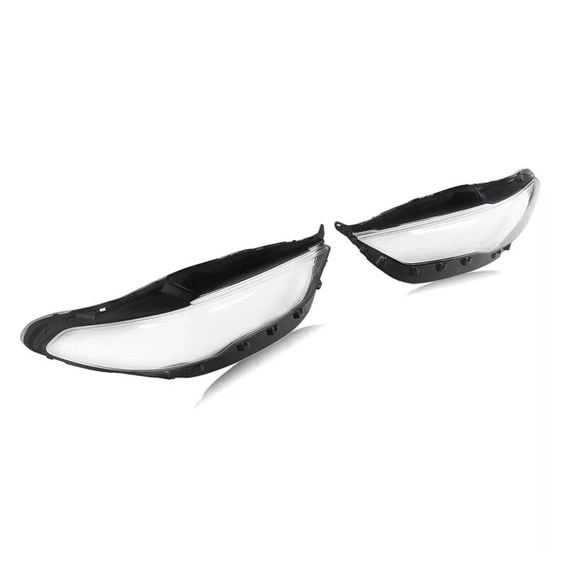Left & Right Front Headlight Lens Covers for Ford Fusion (2017-2018)