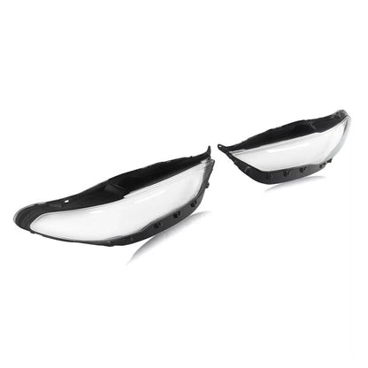 Left & Right Front Headlight Lens Covers for Ford Fusion (2017-2018)