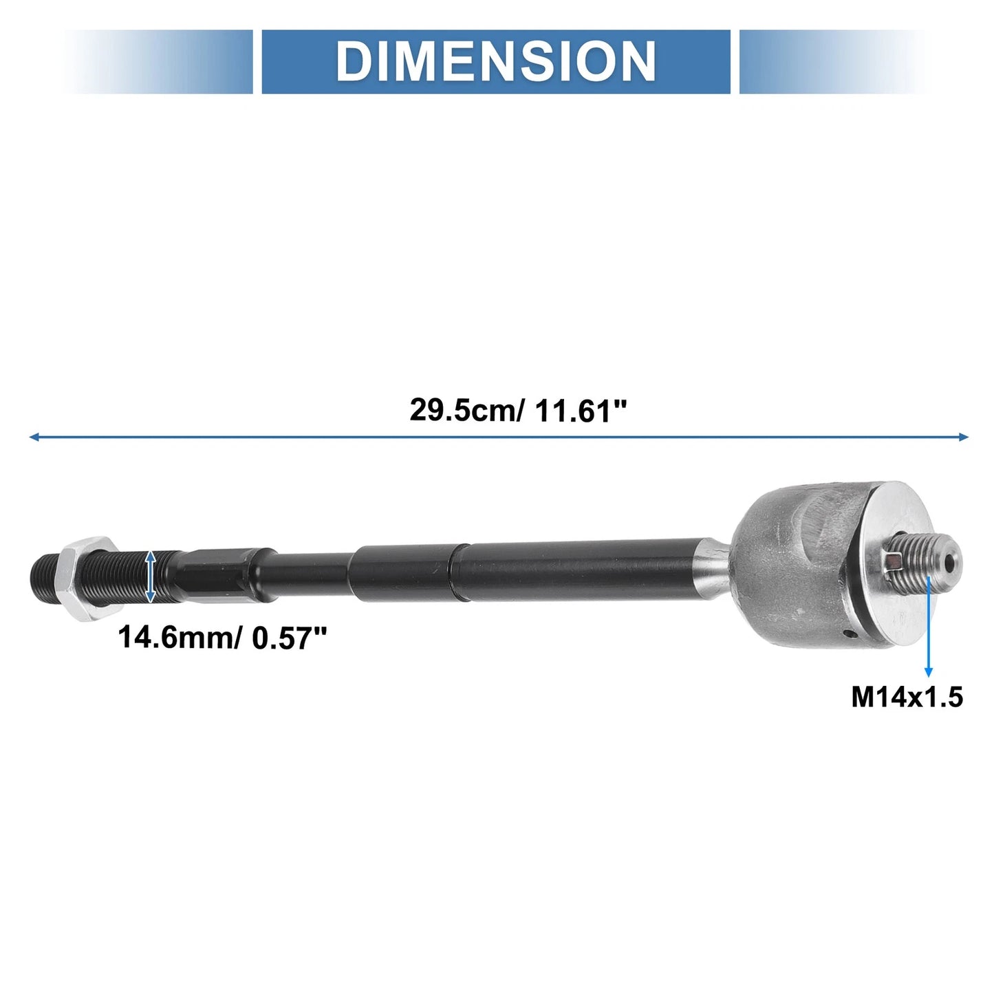 Front Inner Tie Rod Ends for Toyota Corolla (2003-2008)