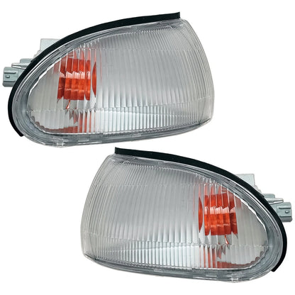 Front Corner Light Side 2 x For Mitsubishi Lancer LS (1992-1995)