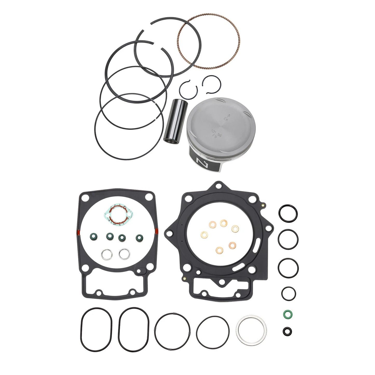 B / 102mm / Top End Rebuild for Kawasaki Mule Pro-MX