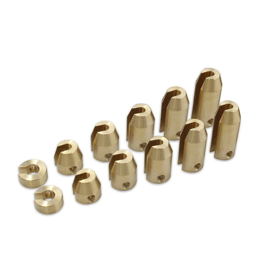 12pcs Brass Wheel Spoke Balance Weights for Suzuki Honda Yamaha