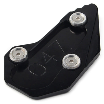 Black Kickstand Extension Pad for BMW R1200R R1200RS (2015-2016)