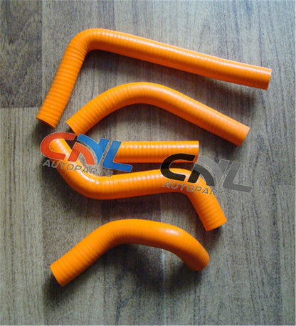Silicone Radiator Hose for Suzuki RMZ450 (2008-2010) - Orange