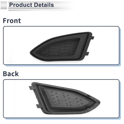 Front Left Fog Light Grill for Ford Edge (2015-2018)