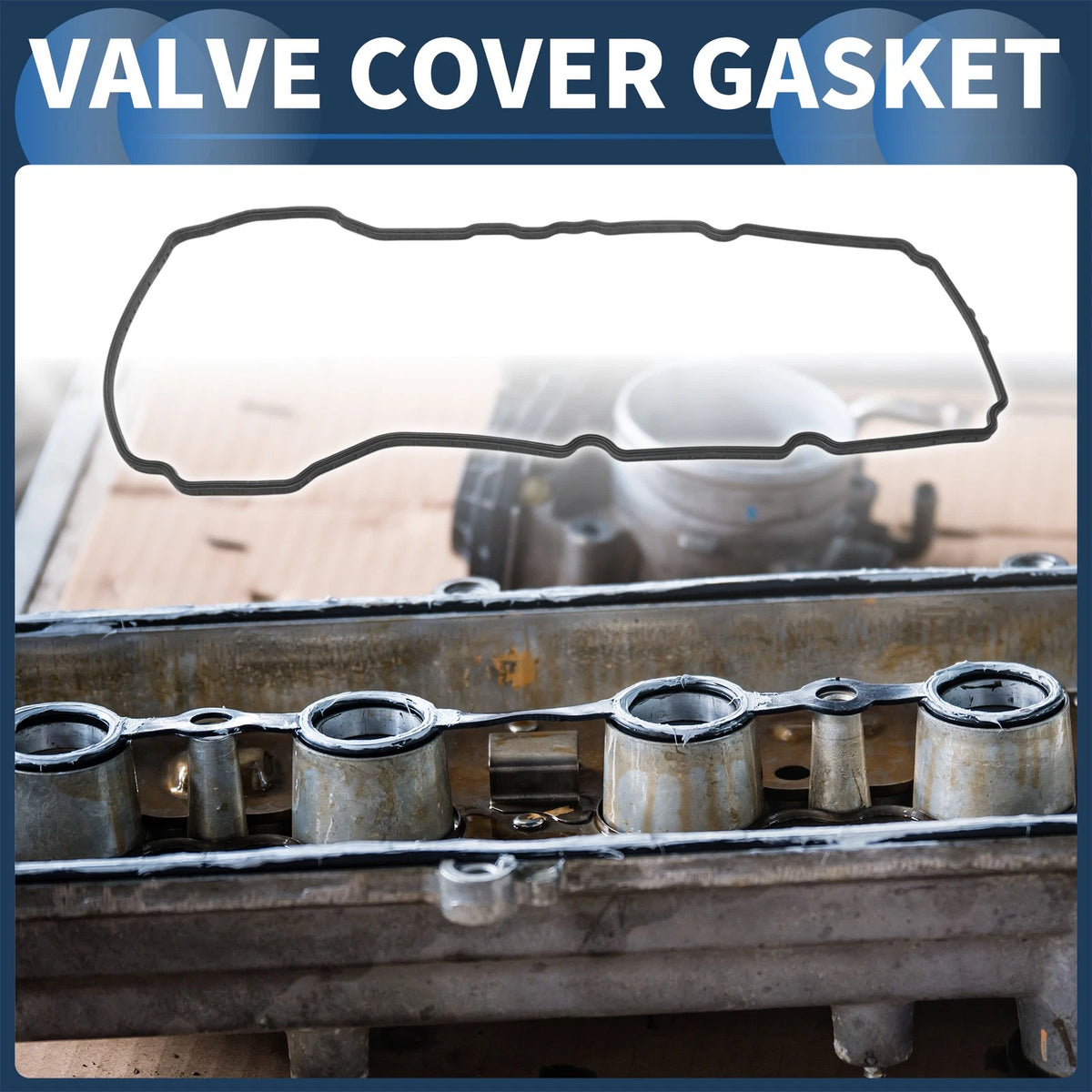 Valve Cover Gasket Set for Ford Mustang (2010-2014) 1 Pcs