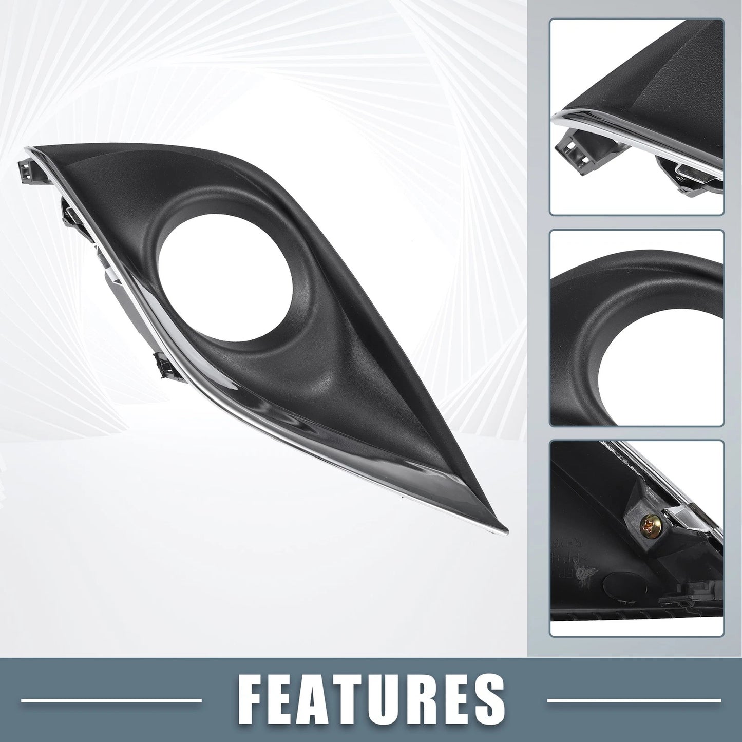 Fog Light Grille Cover Trim  for Nissan Versa (2015-2018)