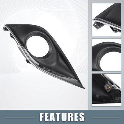 Fog Light Grille Cover Trim  for Nissan Versa (2015-2018)