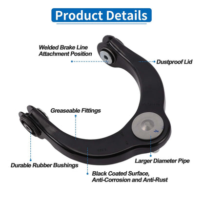 Rear Upper Control Arms with Ball Joints for Dodge Caliber (2007-2012)
