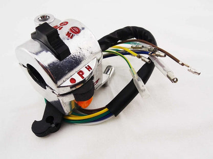 Headlight Indicator Horn Handlebar Switch Block for Honda C50 Cub (82-89)