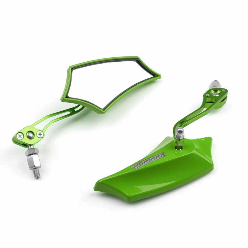 8mm 10mm Rear View Mirrors for Motorcycle Chopper Cruiser (2020-2023)