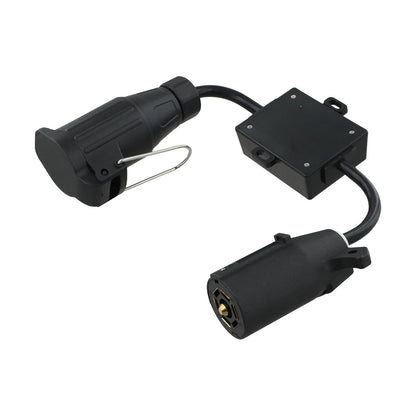 13-Pin Trailer Light Converter 7-Way Connector for Vehicles