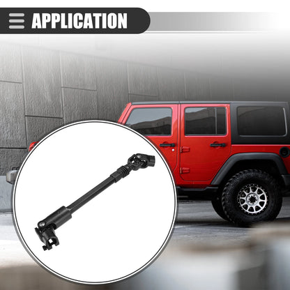 Power Steering Shaft for Jeep Cherokee (1984-1994) Black