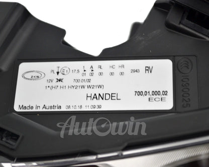 Halogen Headlight Set for Audi A1 8X (2010-2015) - Left & Right Side OEM