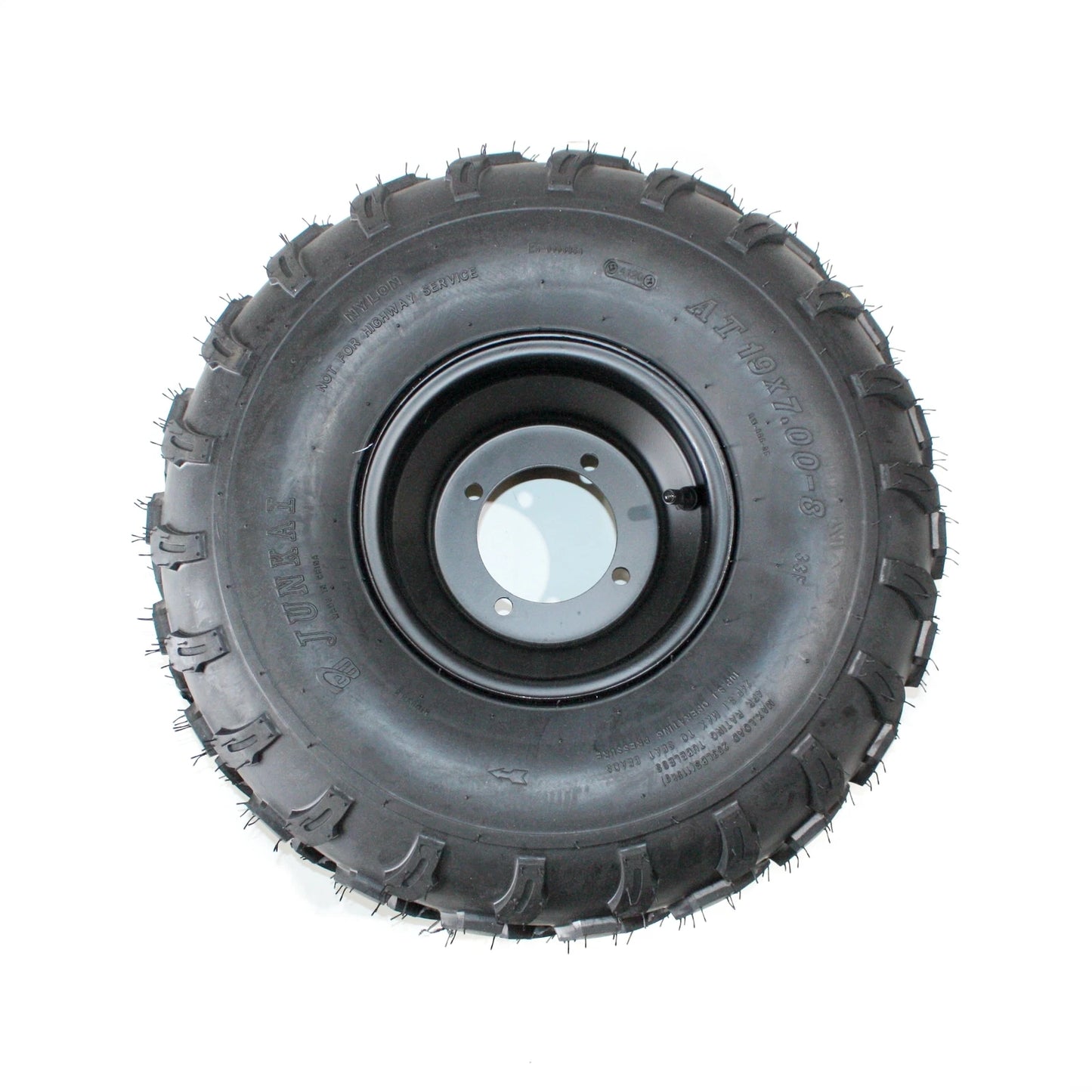 19x7-8 Front Wheel Rim Tire for 150cc 200cc Quad Dirt Bike ATV