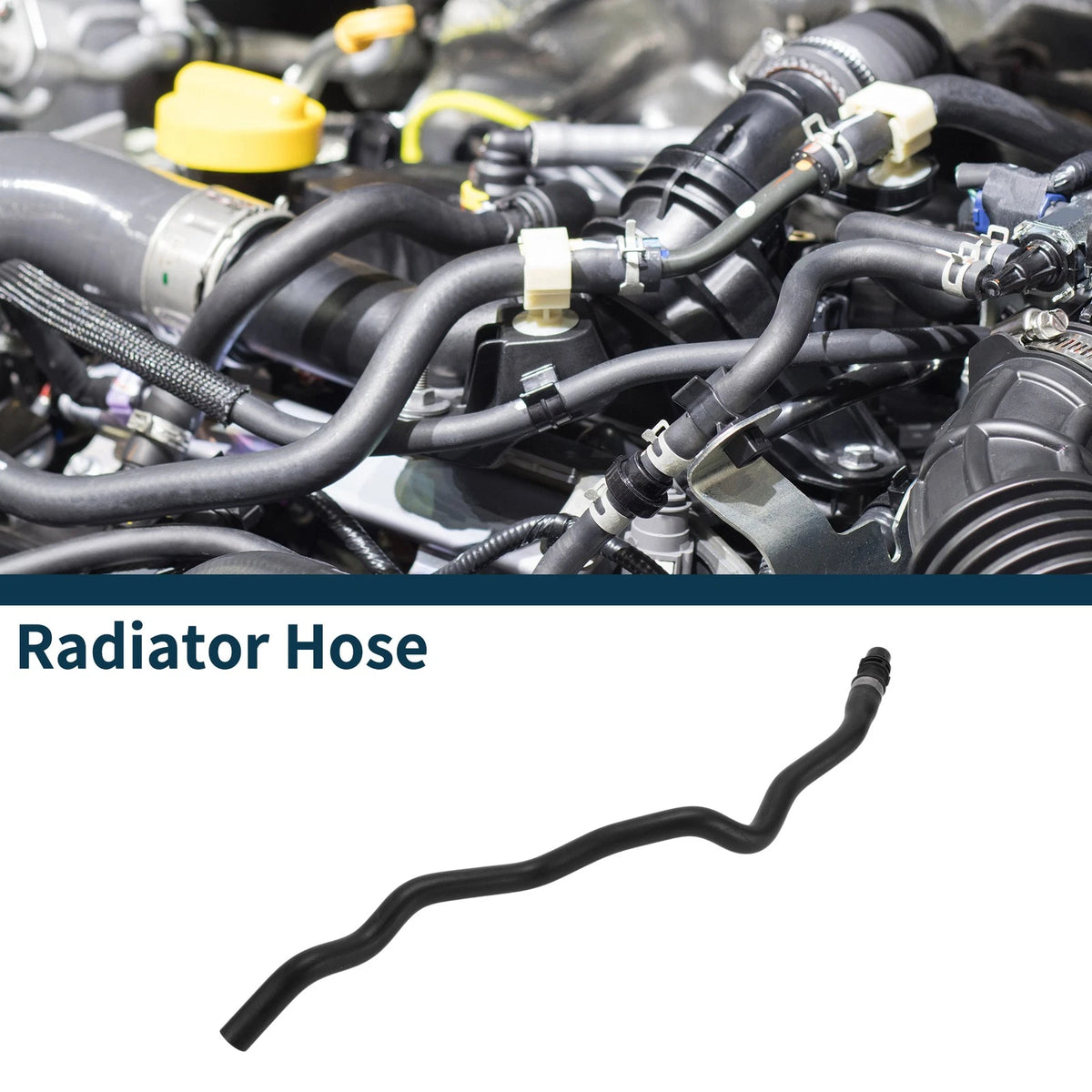 Radiator Hose for BMW 3 Series 2005-2019 Cooling Liquid Hose (2005-2019)