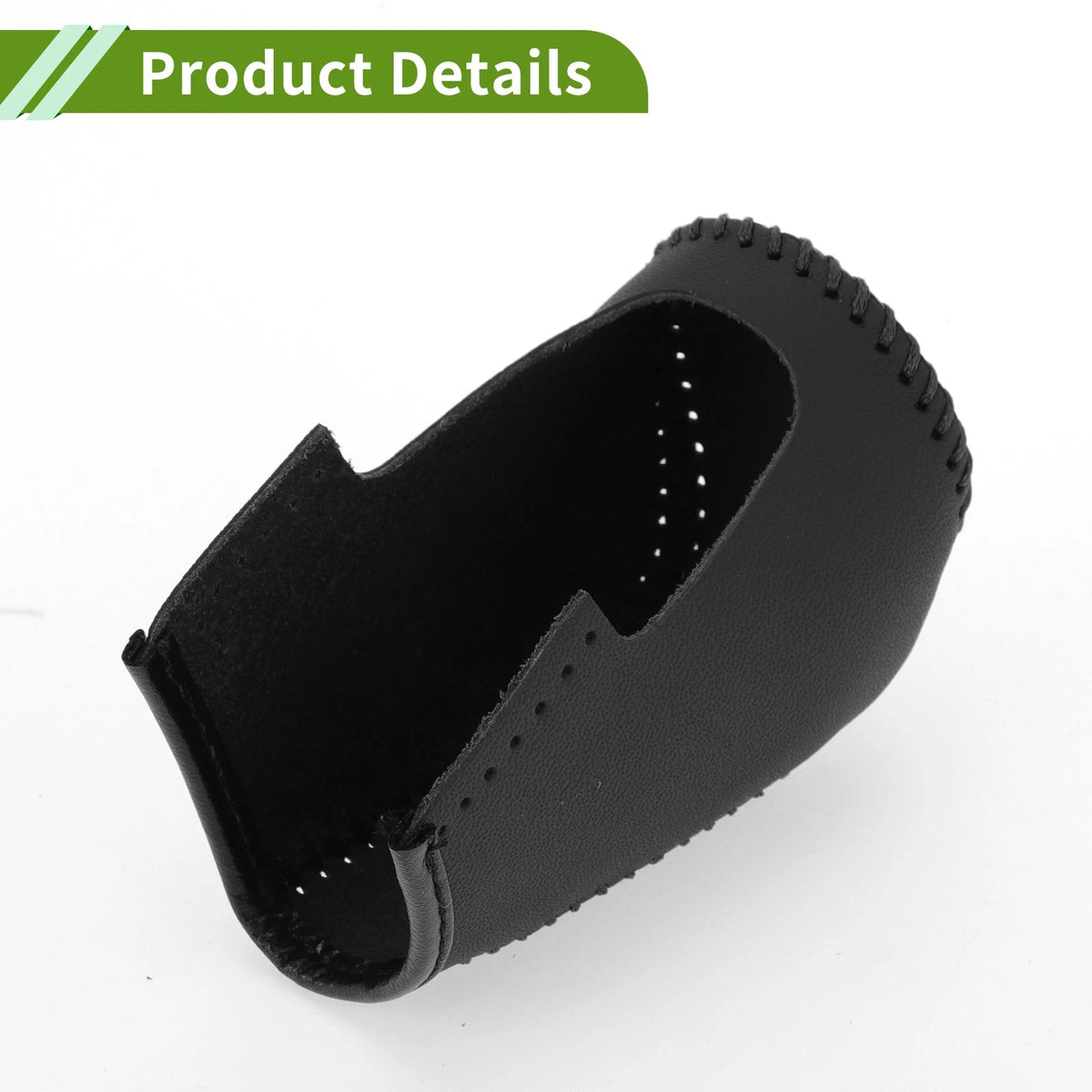 Car Gear Shift Knob Cover for Mazda 3 (2014-2018) Black Carbon Fiber