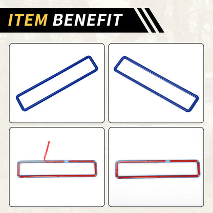Emergency Light Switch Panel Trim for Jeep Wrangler JK (2011-2017) Blue
