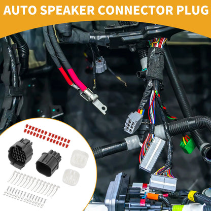 14 Pin Auto Speaker Connector Plug Female Wire Terminal for Honda