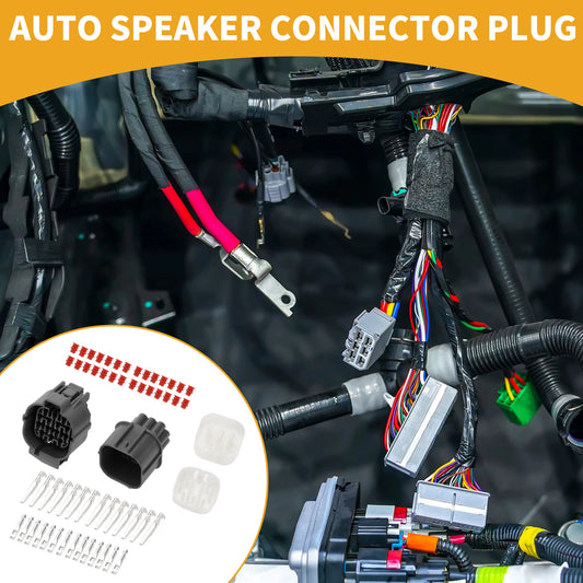 14 Pin Auto Speaker Connector Plug Female Wire Terminal for Honda