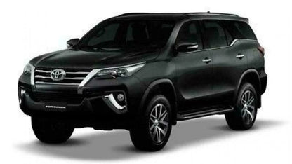 Rear Bumper Step Plate Guard for Toyota Fortuner (2015-2017)
