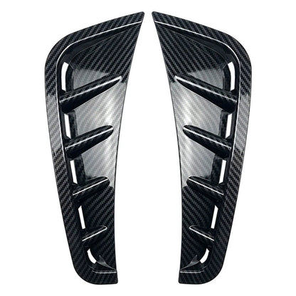 Carbon Front Bumper Spoiler Side Air Intake Cover for Benz C-Class (2019-2021)