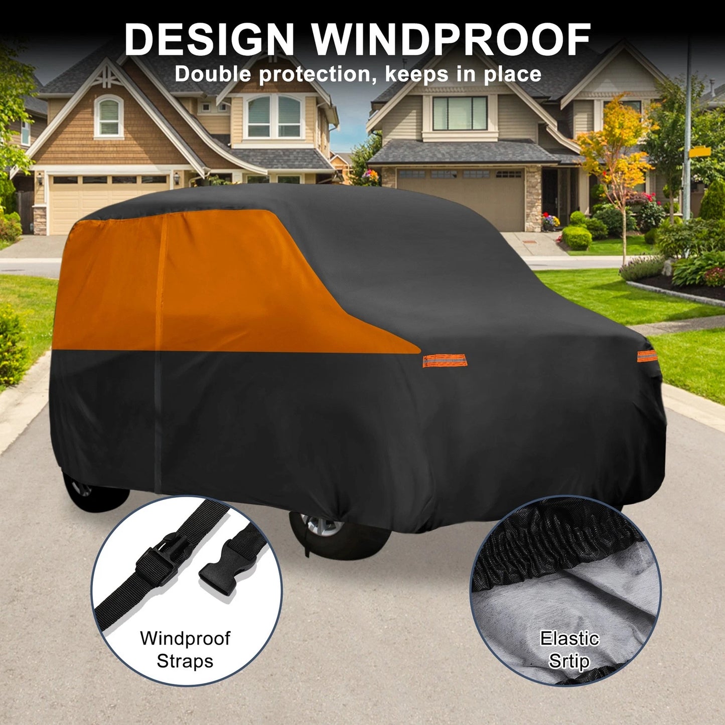 Waterproof Car Cover with Windproof Buckle for Nissan Sakura Dayz (2022-2023)