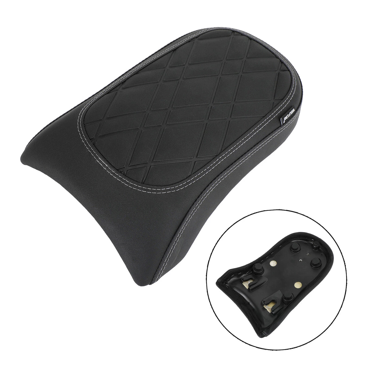 Thicken Passenger Rear Seat Cushion Black Mesh for BMW R18 (2020-2022)
