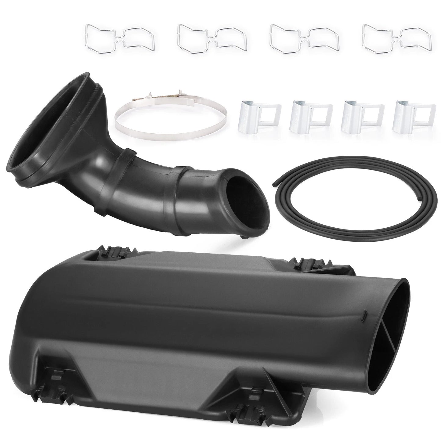 Air Box Lid Cover + Seal + Clip + Duct Boot for Yamaha Banshee (1987–2006)