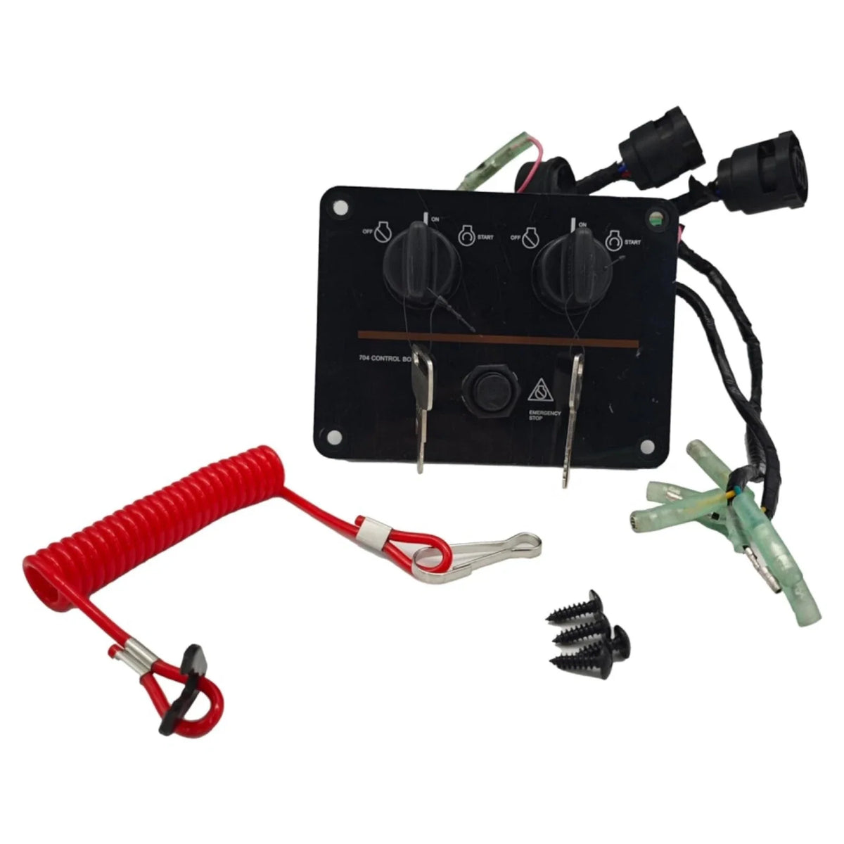 Dual Key Switch for Yamaha Outboards 6K1 Series
