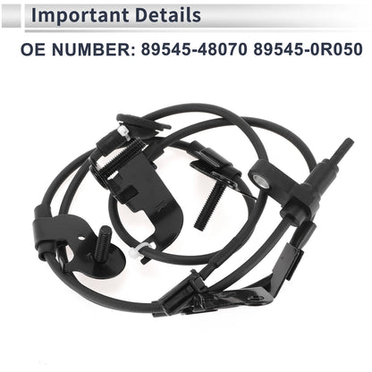 ABS Wheel Speed Sensor for Toyota RAV4 (2014-2018) 1 x Rear Right