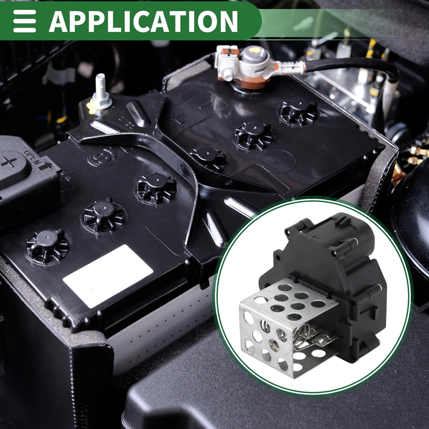 Blower Motor Resistor for Peugeot 107 (2005-2014)